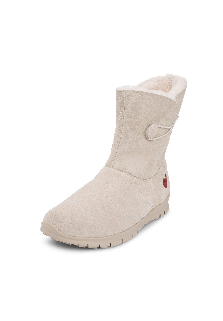 vitaform Damenschuhe Stiefelette Veloursleder Stiefelette