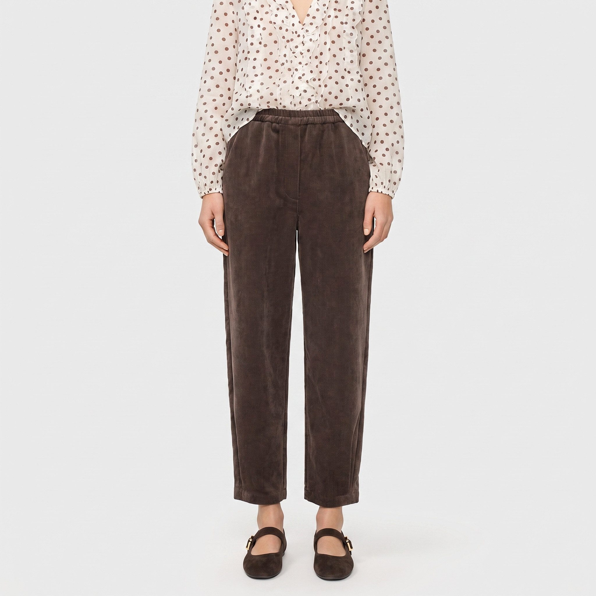MAC Cordhose mit feinem Glanz, Relaxed Fit