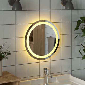 vidaXL Spiegel LED-Badspiegel 40 cm Rund Beleuchtet Licht Badezimmer