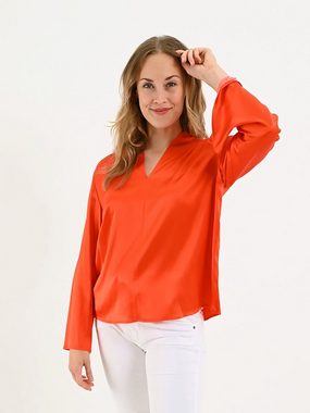 TONNO & PANNA Seidenbluse Seidenbluse Diane Red