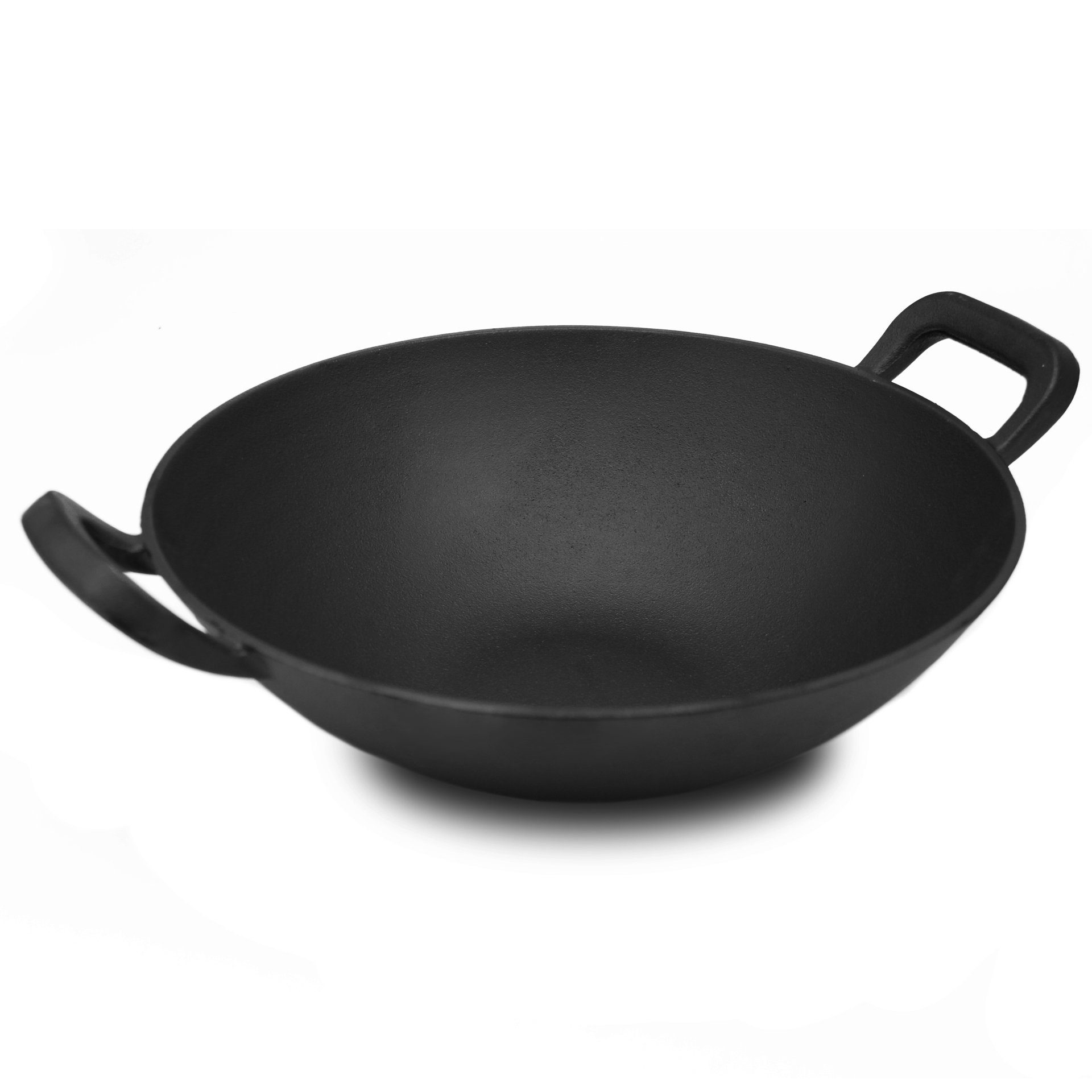 FireRocket Wok Wok Ø 34cm Gusseisen Grill-Wok Cast Iron