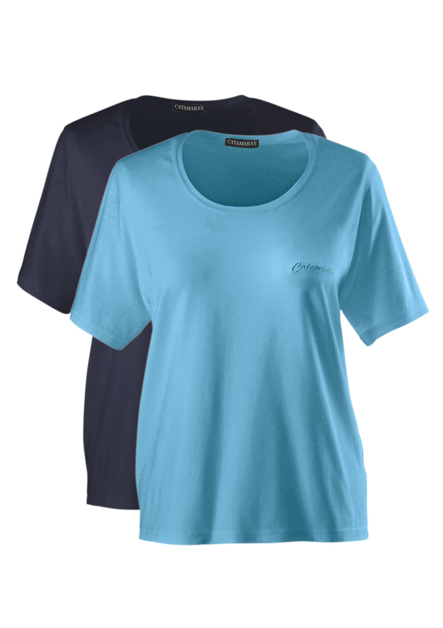 SetKurzarm qualität2 In Kaufen Catamaran shirt Angenehmer Wohlfühl StckOnline ScA5RjLq43