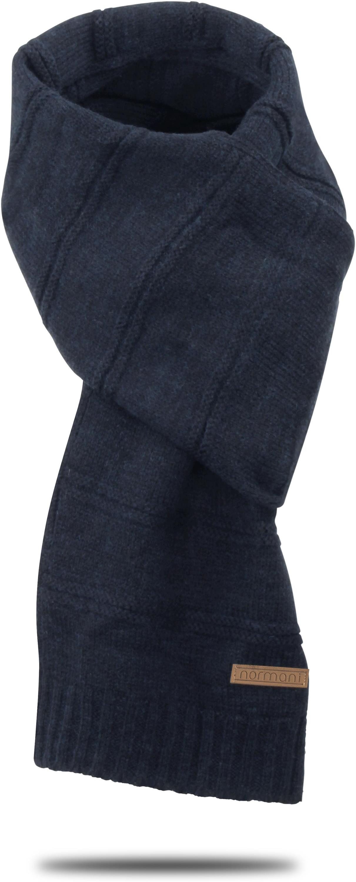 normani Wollschal Winterschal Montreal, Winterschal Halswärmer Gesichtsschal für Damen und Herren