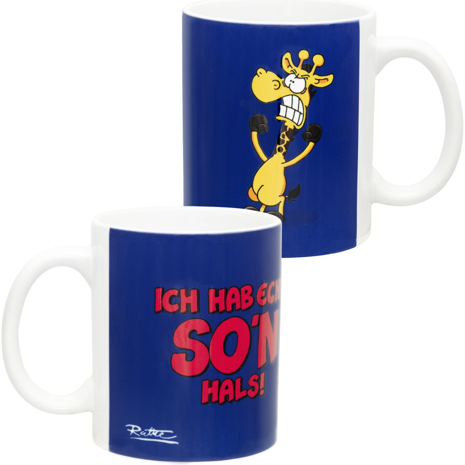 Keramik Labels® Hals! Ralph - ml, so'n Tasse Ruthe Keramik aus hab echt United Tasse Ich 320