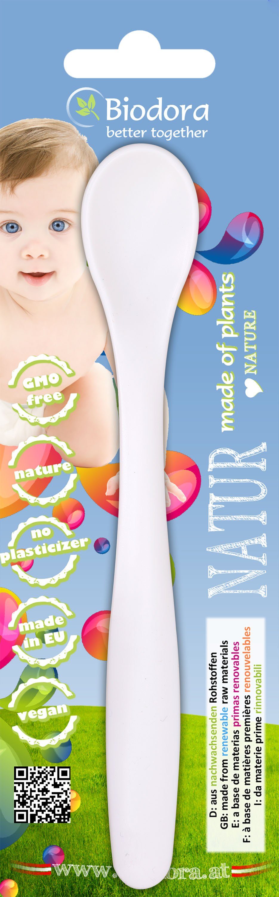 Biodora Kinderlöffel Kinder- Babylöffel 4 Stück