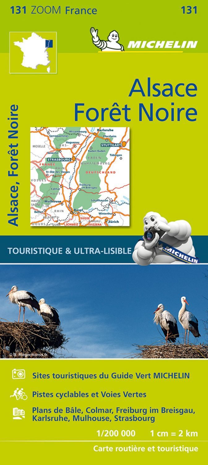 Black Forest, Alsace, Rhine Valley - Zoom Map 131 / Carte Zoom 131