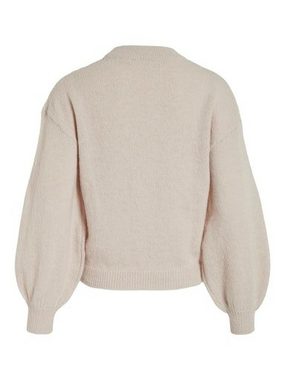 Vila Strickpullover VICHINTI O-NECK CABLE KNIT TOP/SU-NOOS