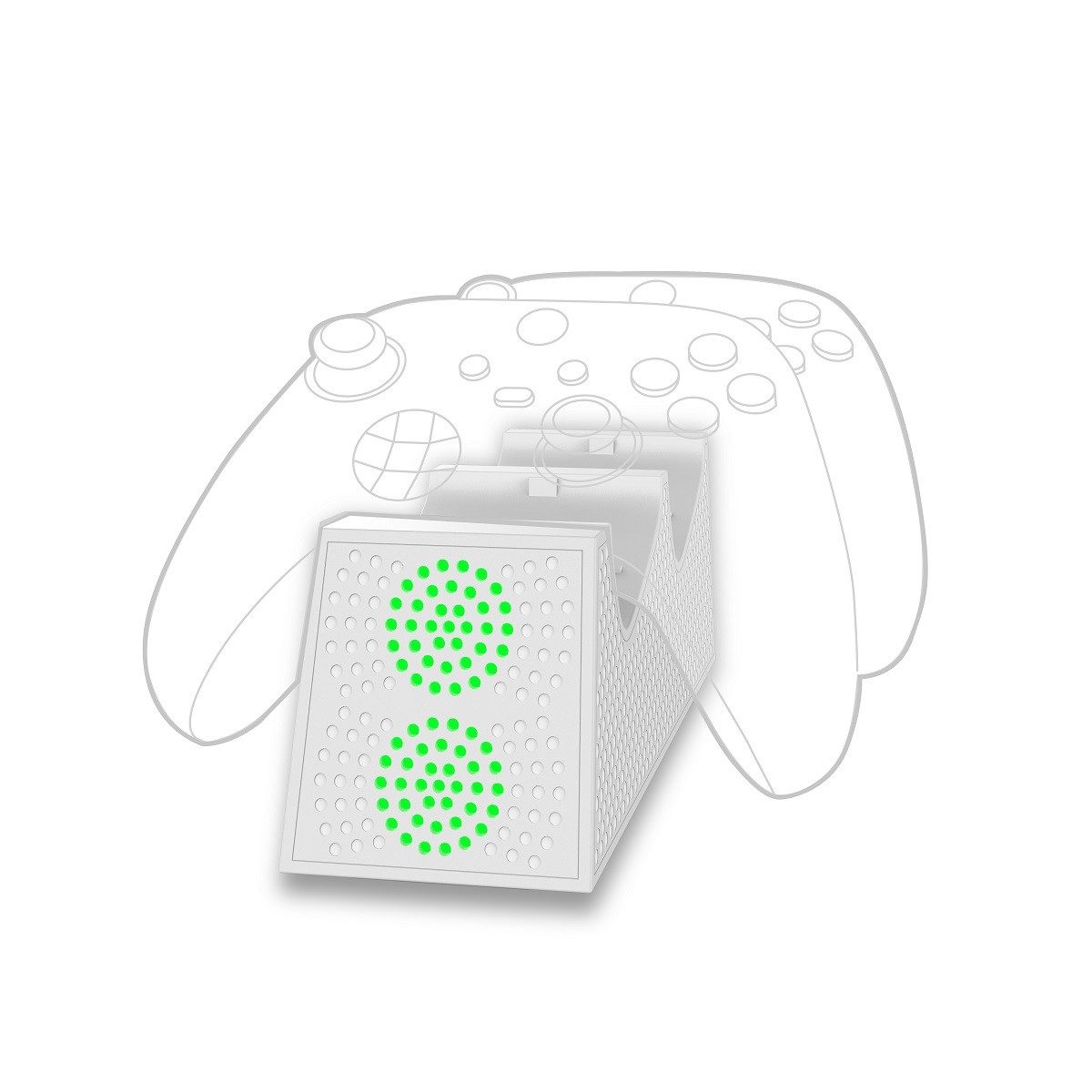 Kompatibel mit Xbox X/S Series – Ladegerät für 2 Controller Controller-Ladestation