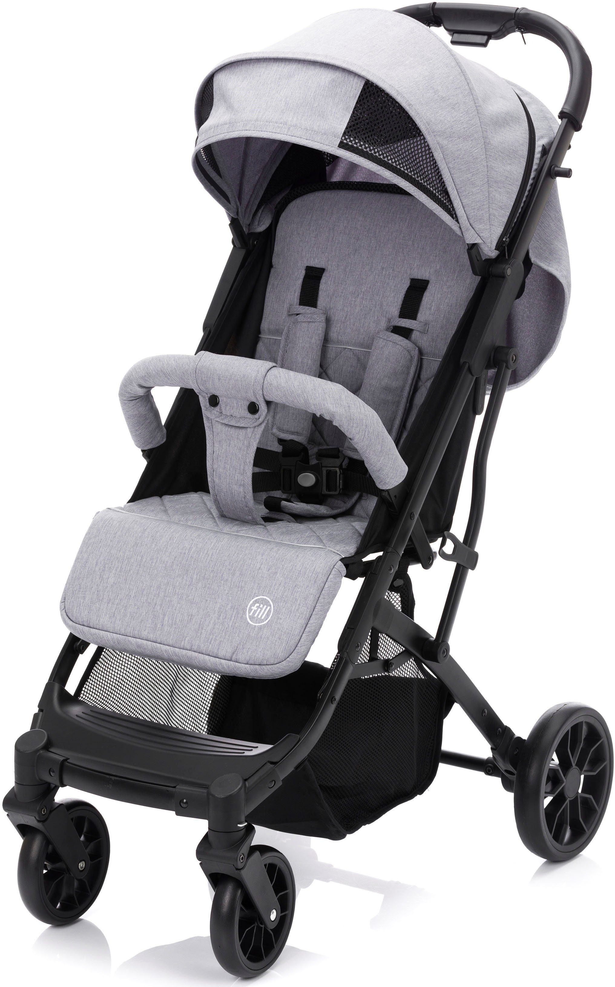 Kinder-Buggy Styler Elite, hellgrau melange