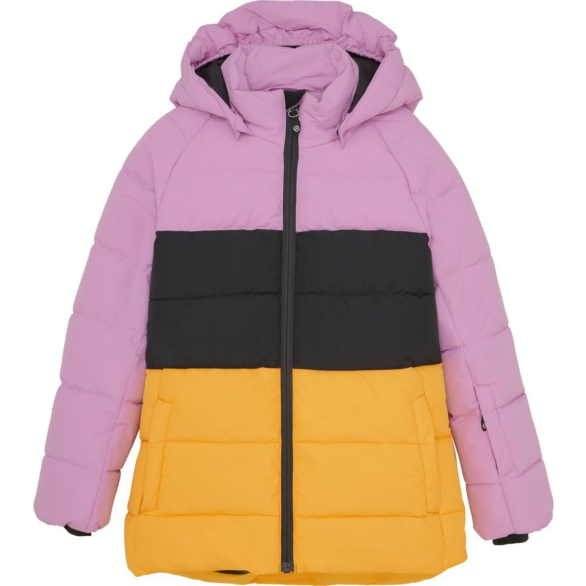 COLOR KIDS Skijacke Ski Jacket Colorblock Quilt Stitch Seams 741722 Warme, strapazierfähige und umweltfreundliche Steppjacke mit