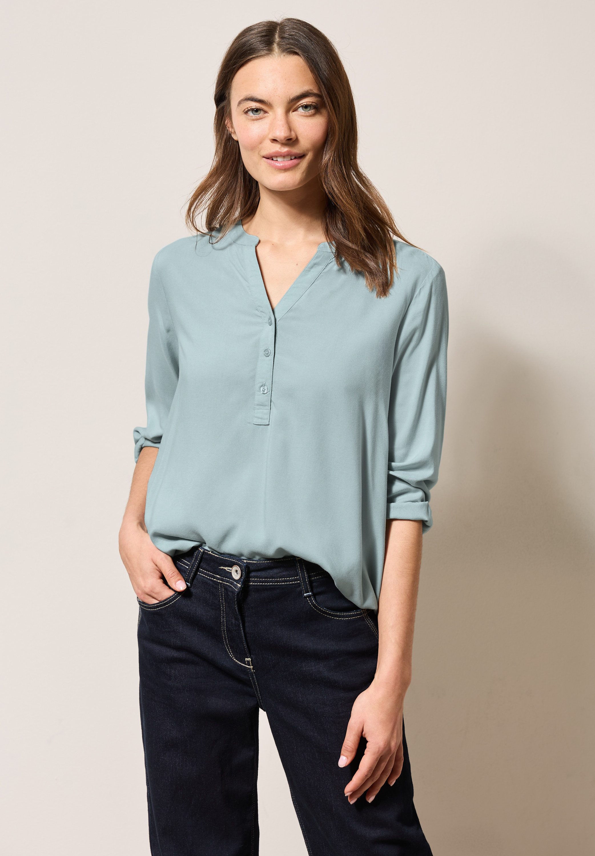 Cecil Klassische Bluse, mit 3/4 Ärmeln günstig online kaufen