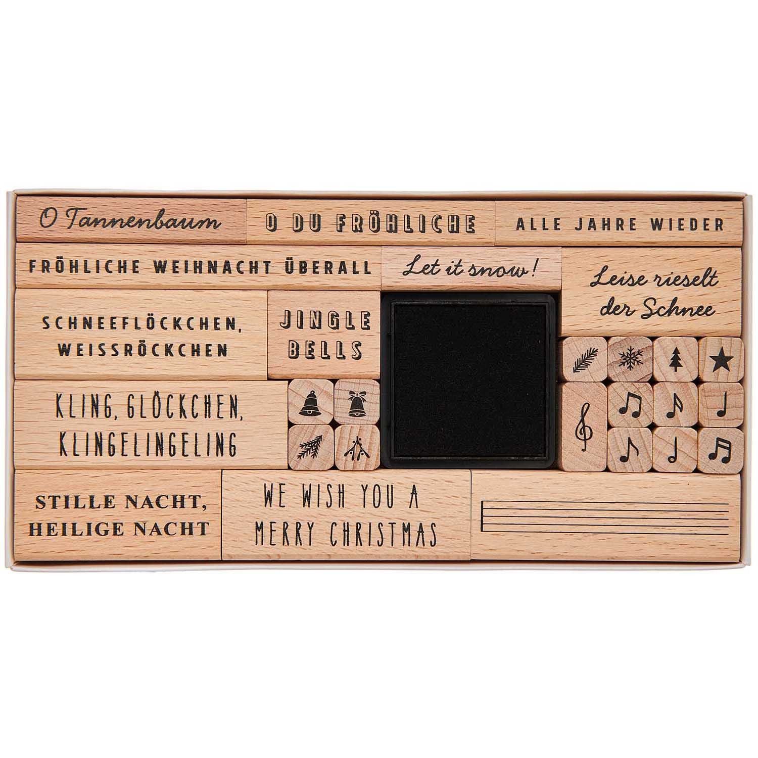 Rico Design Stempel Stempel-Set, B 8 x L 16 cm