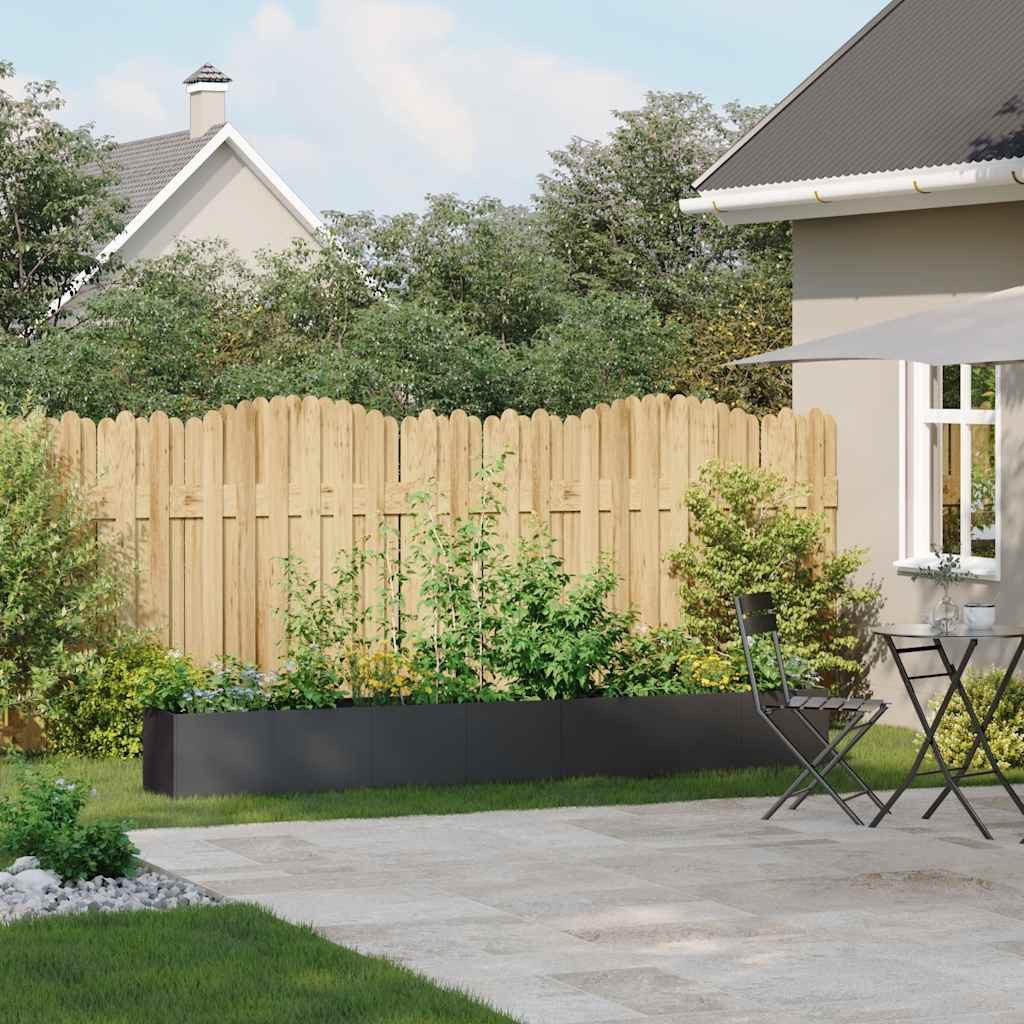 vidaXL Pflanzkübel 280 x 40 x 40 cm Pflanzkübel Blumenkübel Pflanzcontainer Pflanzgefäße