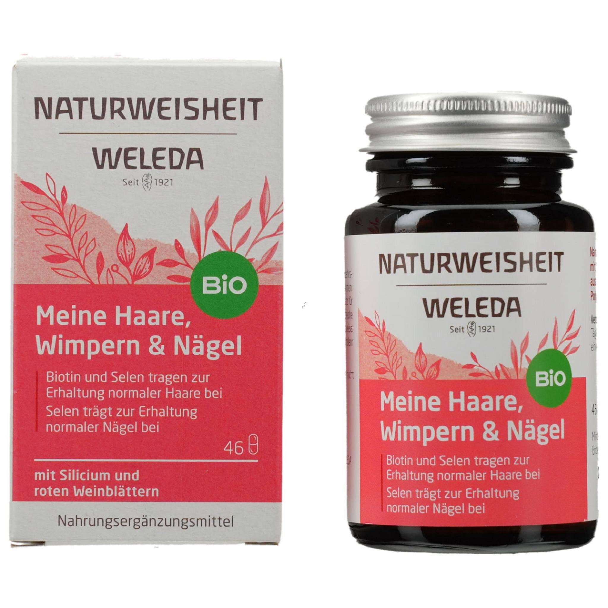 WELEDA AG WELEDA Naturweisheit Meine Haare Wimpern&Nägel Kps Kapseln