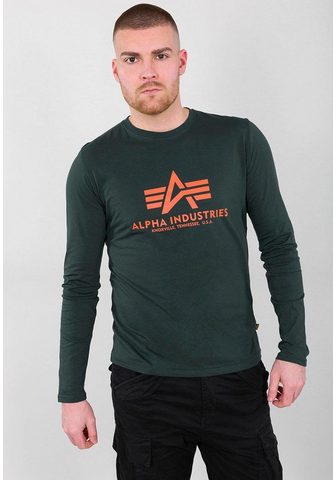 ALPHA INDUSTRIES Кофта с длинными рукавами »BASIC...