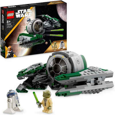 LEGO® Konstruktionsspielsteine Yoda's Jedi Starfighter (75360), LEGO® Star Wars™, (253 St), Made in Europe