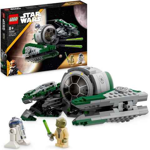 LEGO® Konstruktionsspielsteine Yoda's Jedi Starfighter (75360), LEGO® Star Wars™, (253 St), Made in Europe