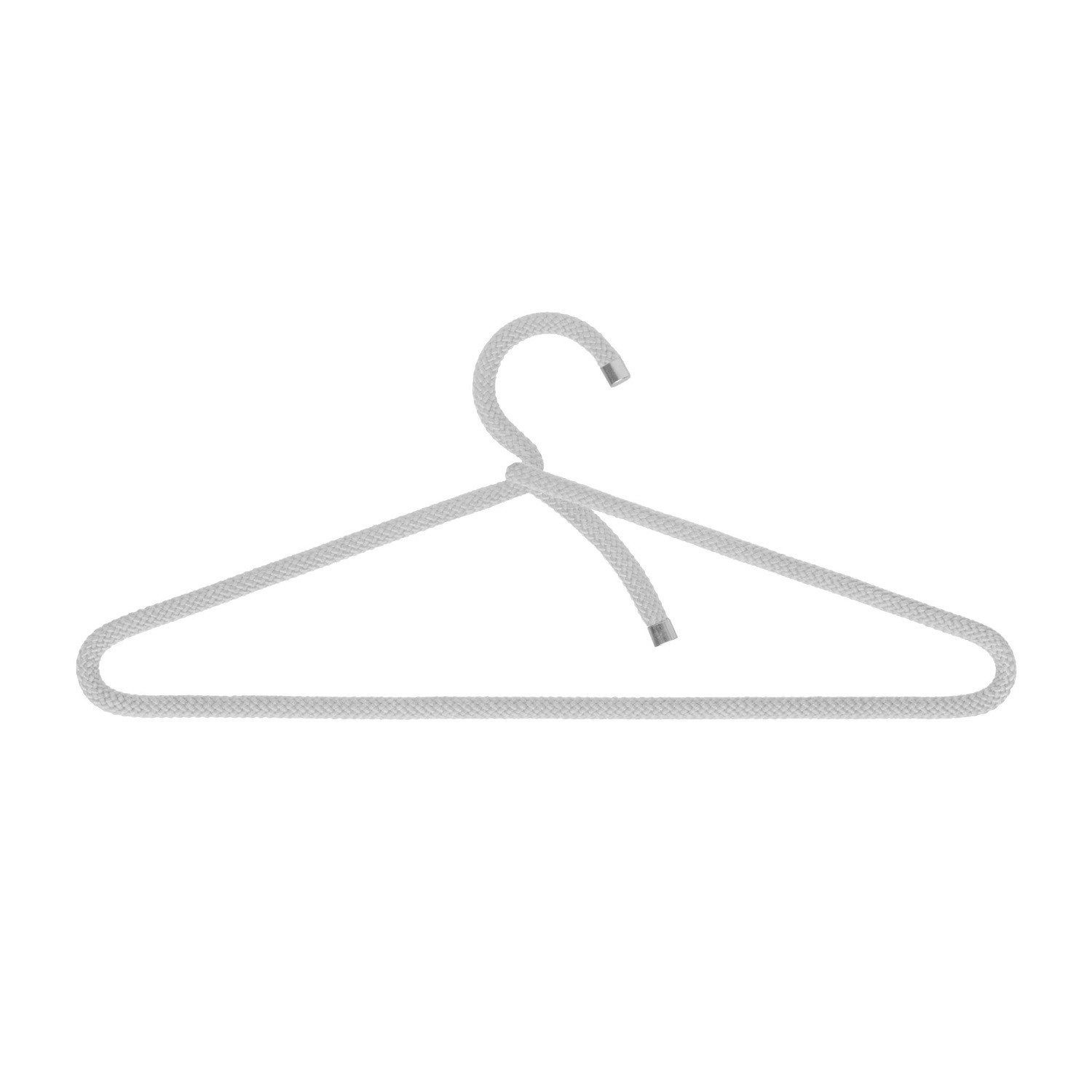 Peppermint Products Kleiderbügel ROPE HANGER Textil-KLEIDERBÜGEL aus Seil 3er Set G