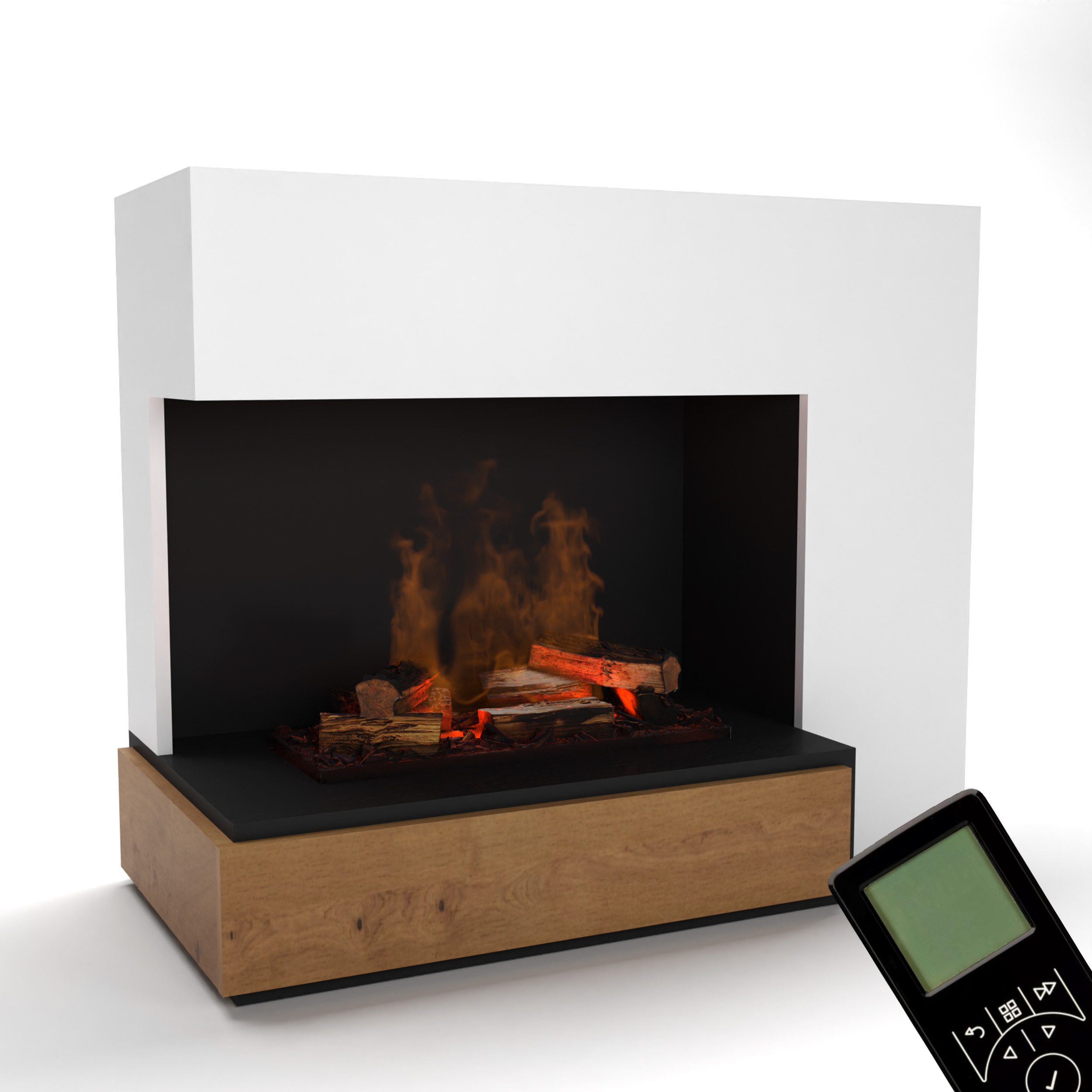 GLOW FIRE Elektrokamin Planck Wasserdampf Kamin, günstig online kaufen