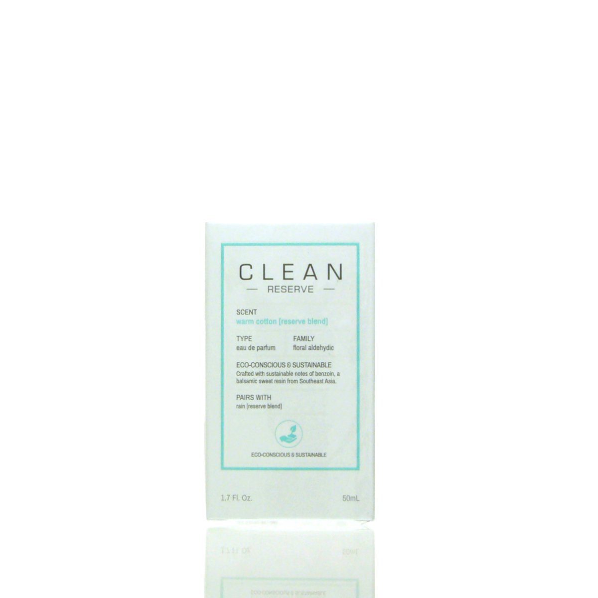 Clean Eau de Parfum 50 Blend Cotton CLEAN Parfum Warm Reserve de Eau