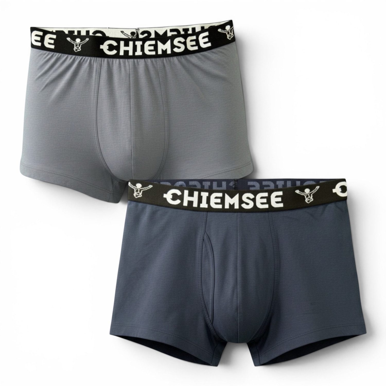 Chiemsee Boxershorts 2er Pack Boxershorts Unterhose Retroshorts Underwear Unterwäsche M-XX (2er-Pack) mit Logo-Elastikbund