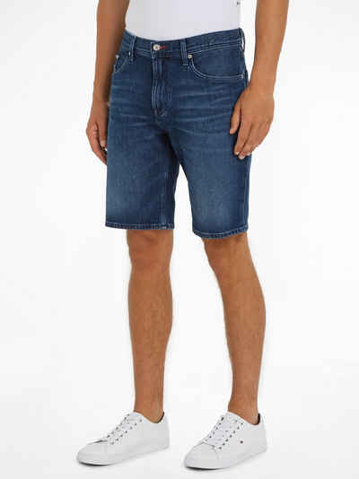 Tommy Hilfiger Jeansshorts BROOKLYN SHORT STR Fade-Effekt vorne und hinten