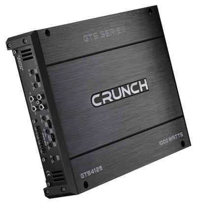 Crunch GTS4125 Class A/B Analog 4-Kanal Endstufe 1000 Watt Auto Verstärker