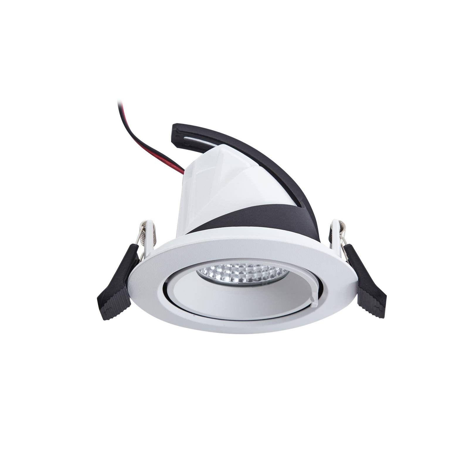 Arcchio Deckenleuchte Harcos, LED, Metall, Weiß universalweiß IP20, 1 x 12 W LED, universalweiß