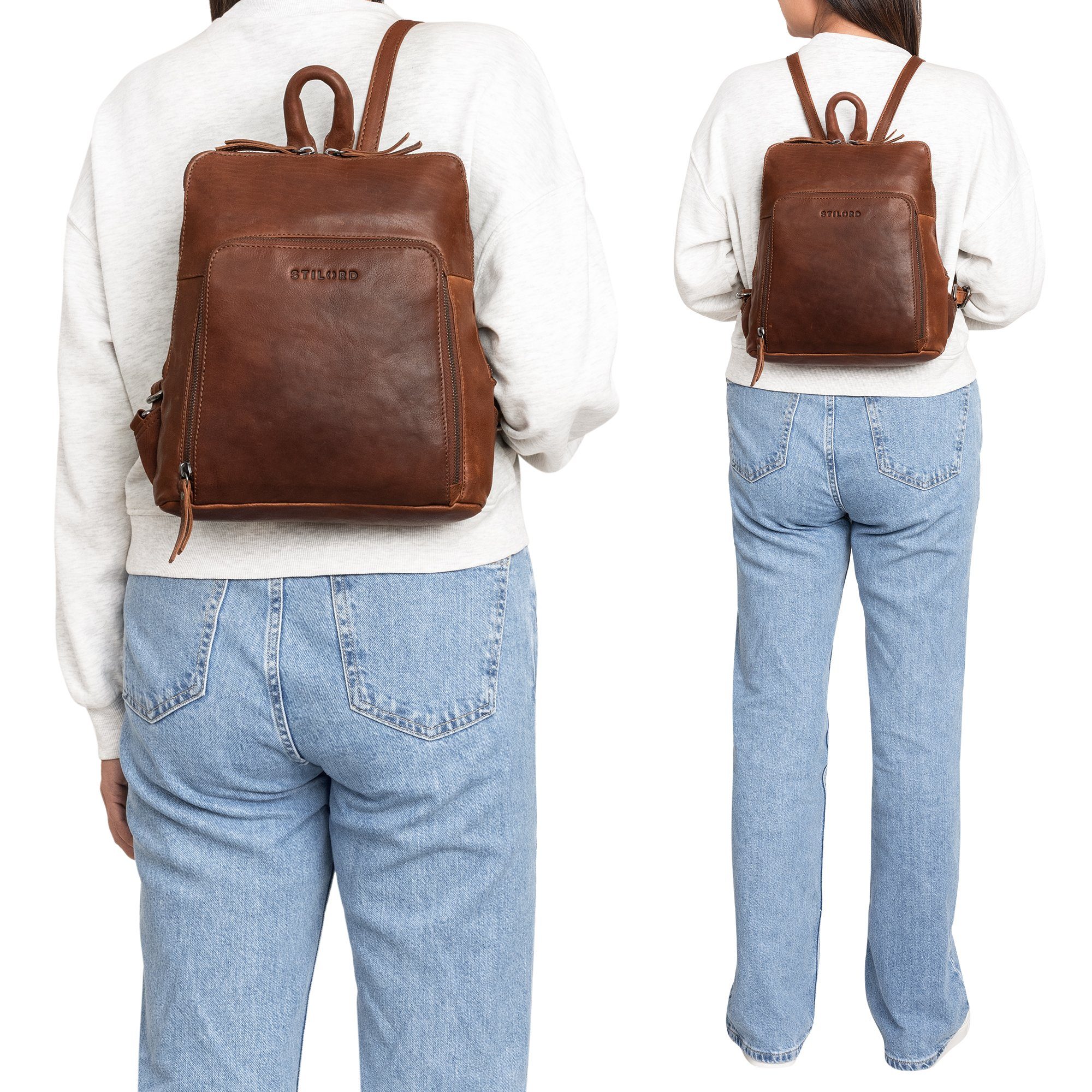 STILORD Cityrucksack "Sally" Vintage Rucksack Damen günstig online kaufen