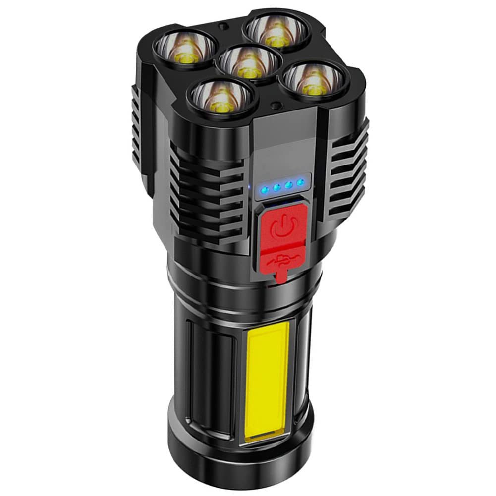 POPOLIC LED Taschenlampe USB wiederaufladbar, super helle LED Taschenlampe günstig online kaufen