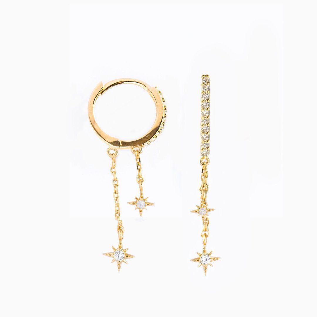 YRIIOMO Ohrhänger-Set Elegante lange Ohrringe mit günstig online kaufen