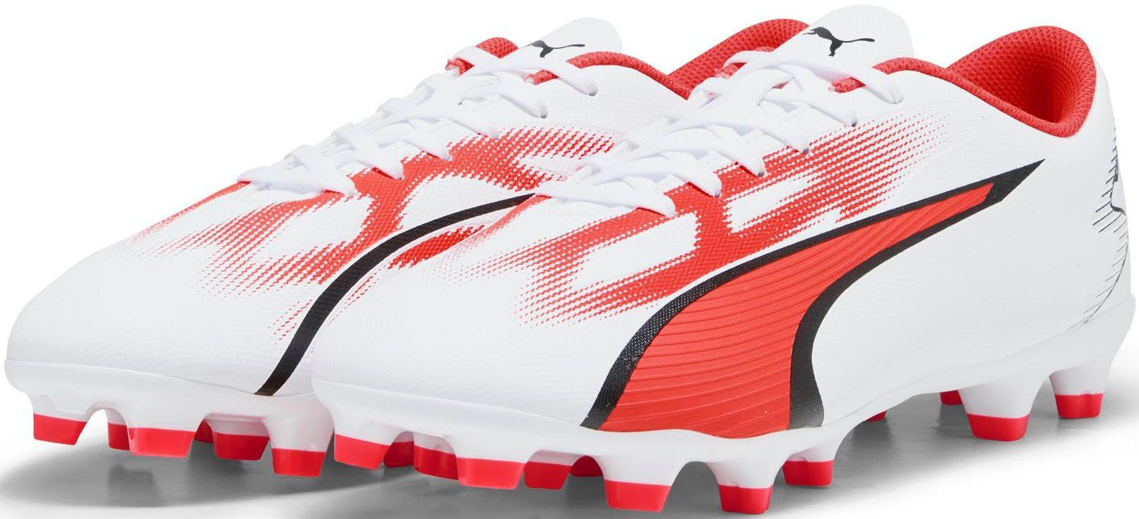 PUMA ULTRA PLAY FG/AG Fußballschuh, Leichtes, robustes PU Obermaterial mit  Präge- und Printdetails