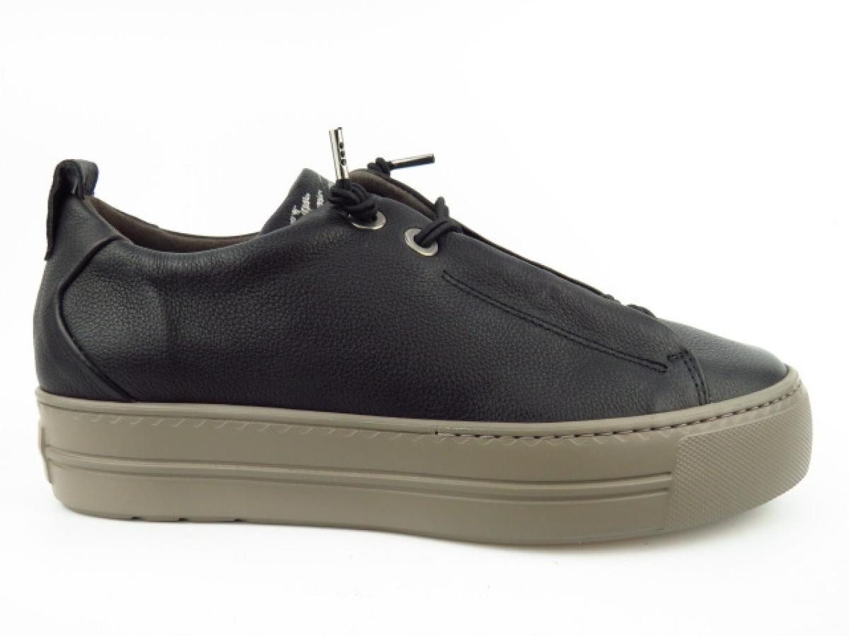 Paul Green Glattleder schwarz Sneaker günstig online kaufen