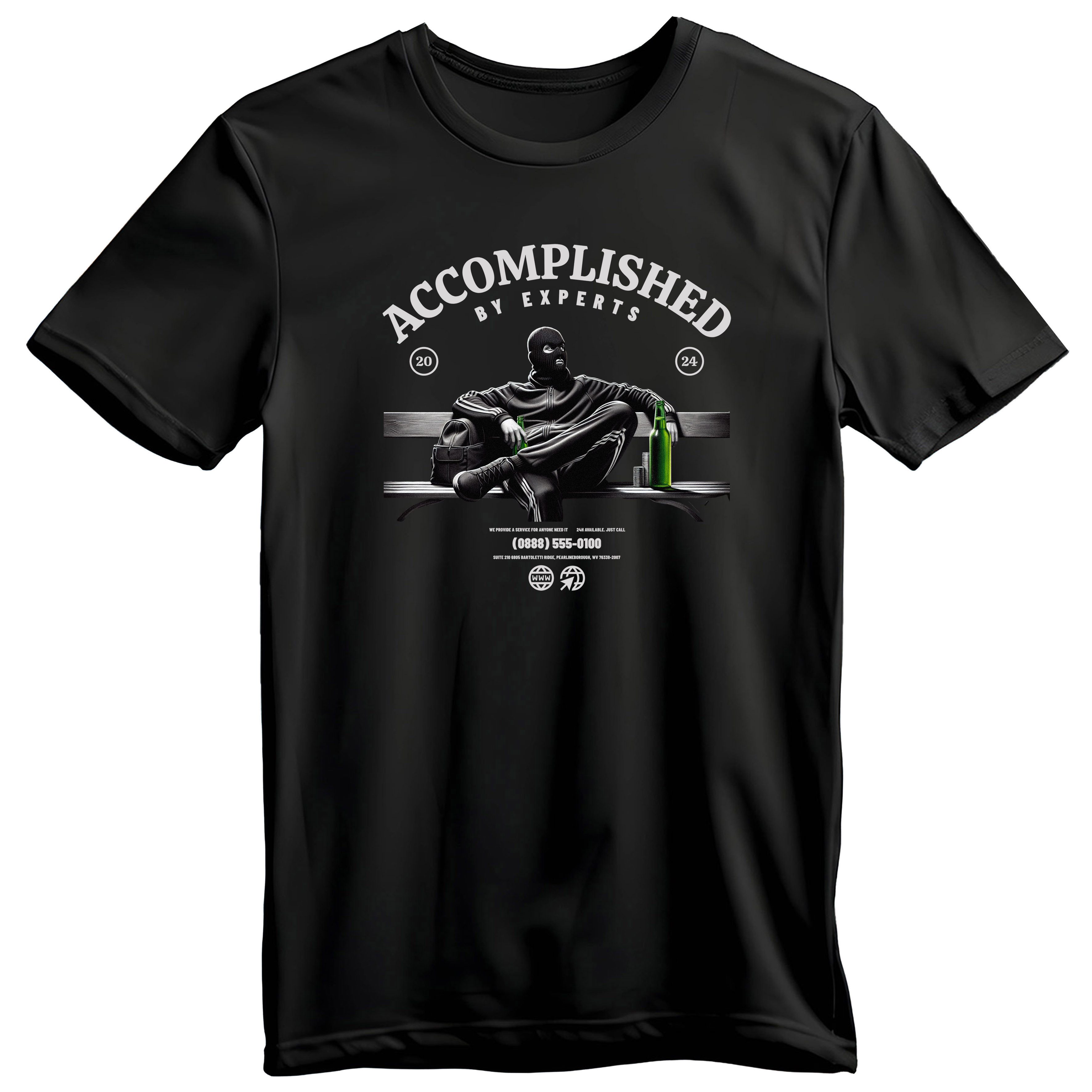 Banco T-Shirt Herren mit Print - Urban Streetwear "Accomplished by Experts" günstig online kaufen