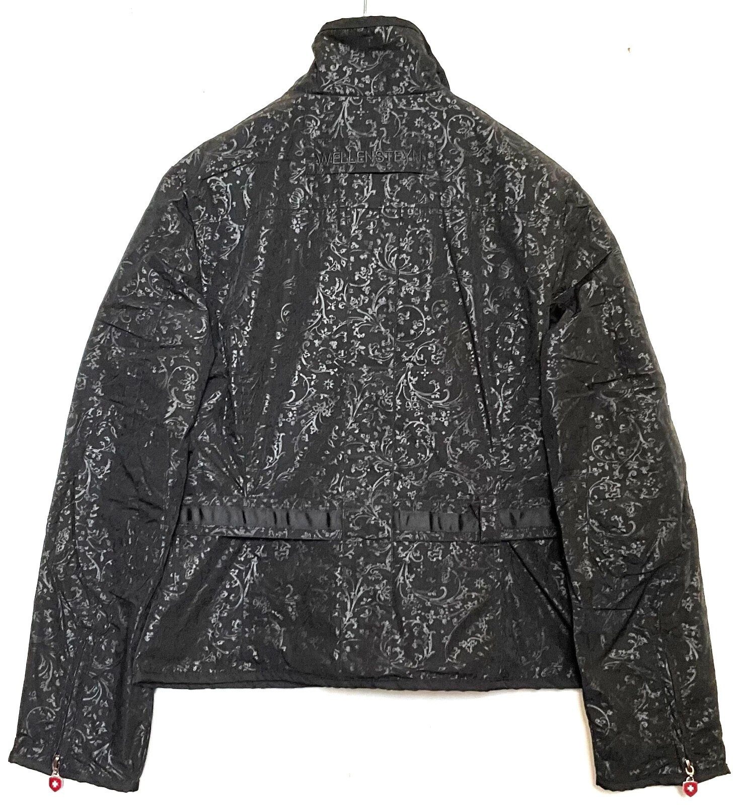 Wellensteyn Kurzjacke Wellensteyn Damen Übergang Ayala AYA- 376 Jacken, Schwarz. in Unifarbe, mit Stehkragen, mit Gürtel