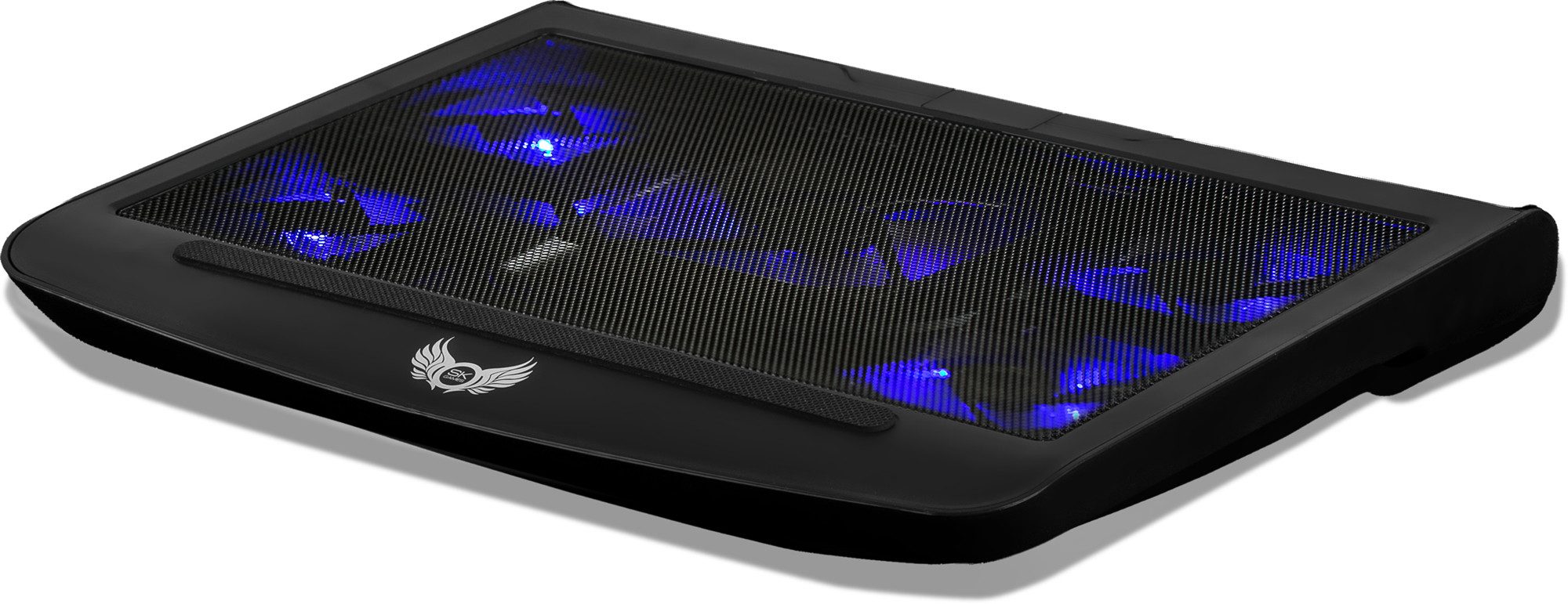 Blumax NOTEBOOK LAPTOP KÜHLER COOLER KÜHLPAD STÄNDER 5 x LED LÜFTER Kamera-Akku – Bild 2 von 5