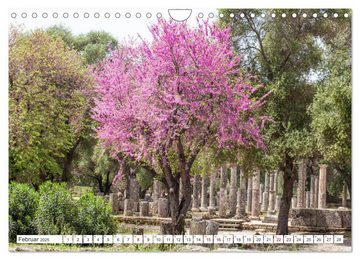 CALVENDO Wandkalender I love Greece (Wandkalender 2025 DIN A4 quer), CALVENDO Monatskalender