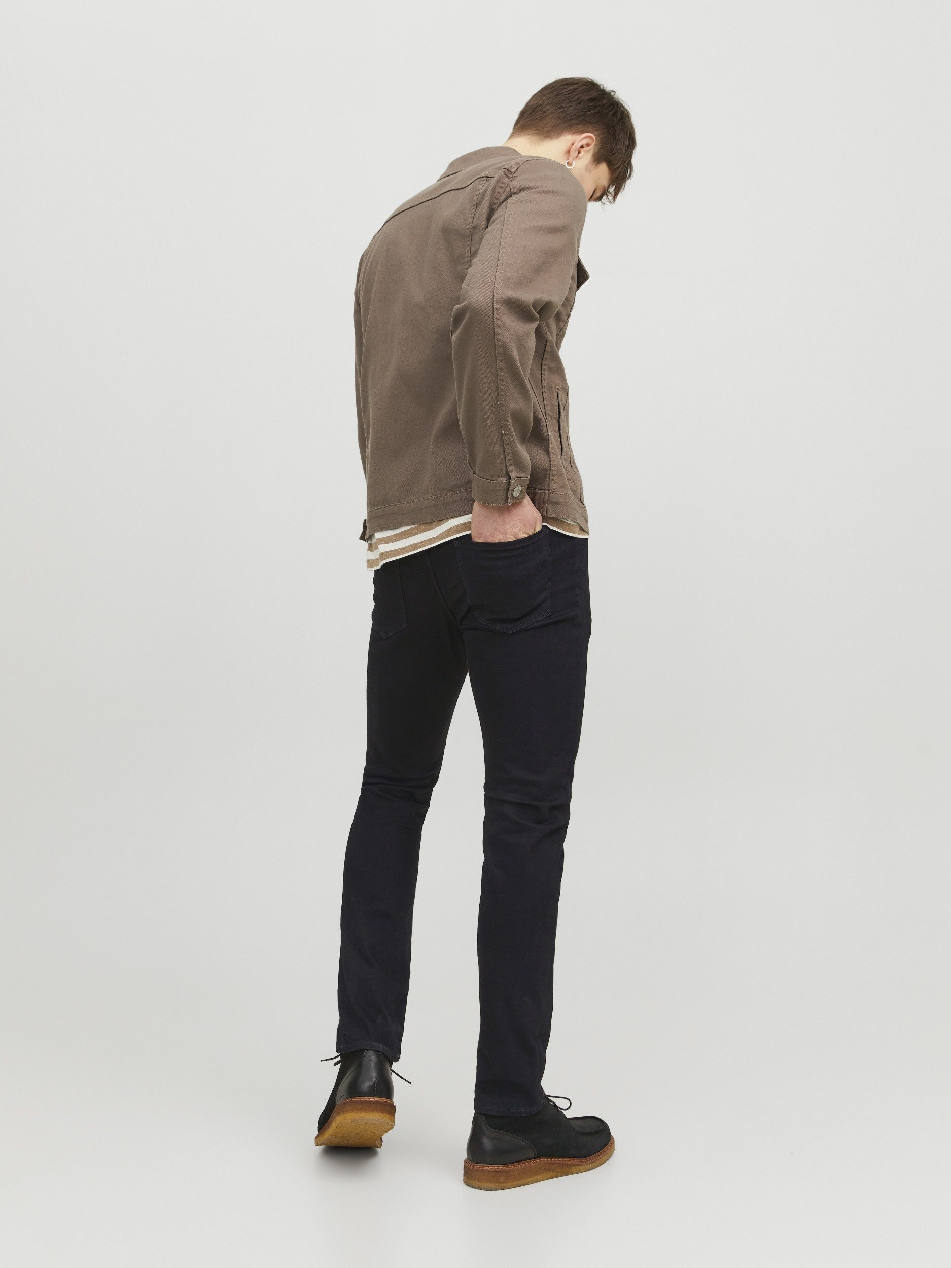 Jack & Jones Bequeme Jeans JJIGLENN JJFELIX GE 046 50SPS NOOS