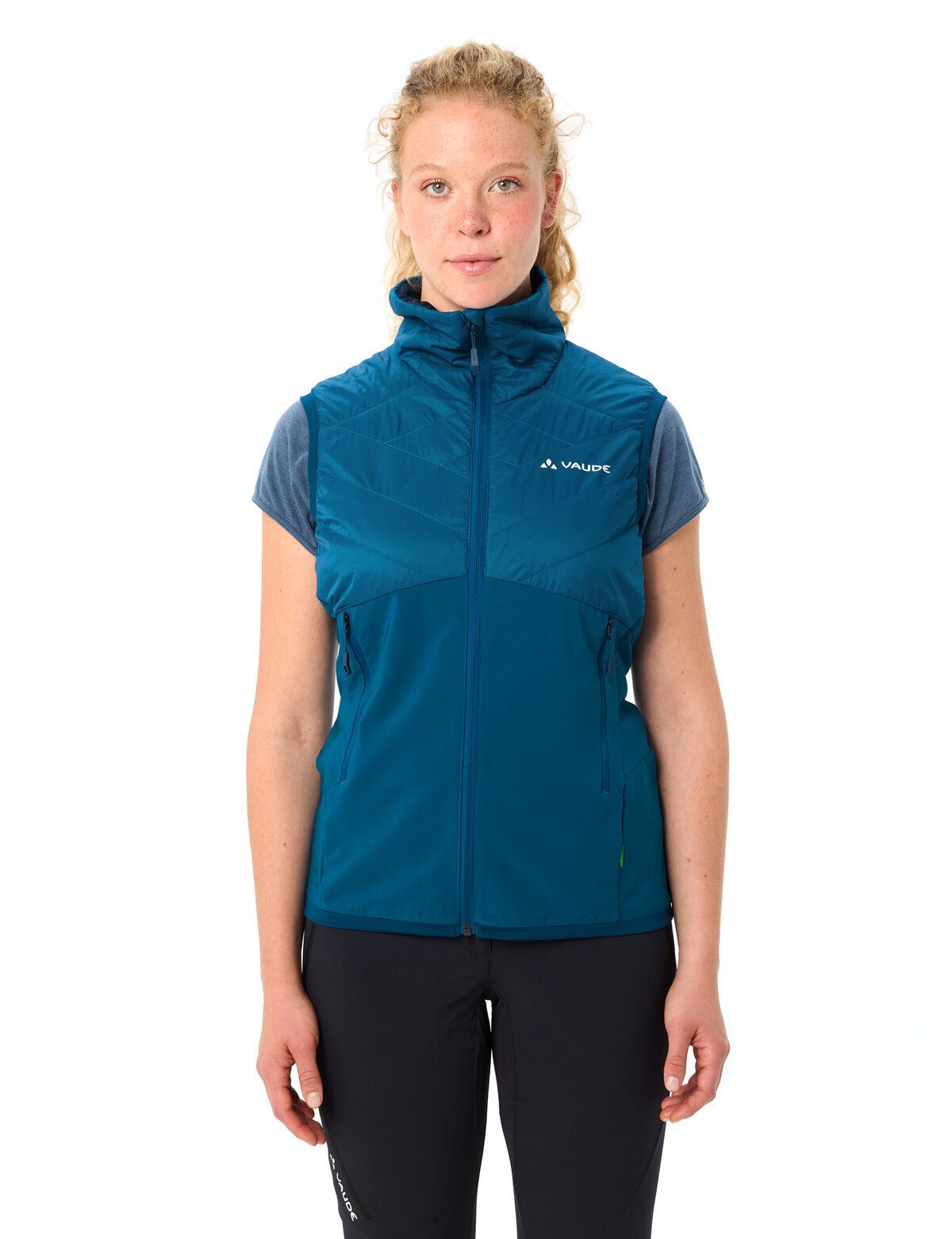 VAUDE Funktionsweste Women's Brenva Vest II (1-tlg) wasserabweisende und warem Weste
