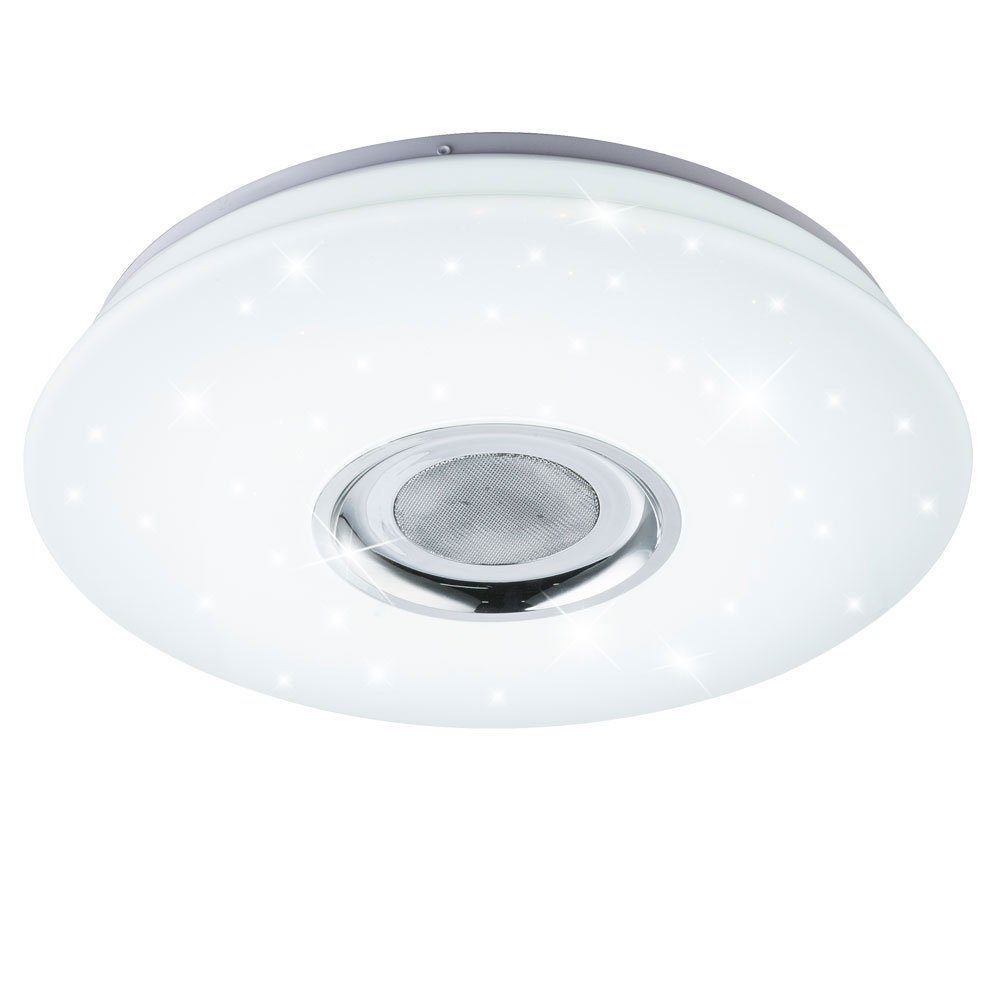 GLOBO LIGHTING LED Deckenleuchte, Leuchtmittel inklusive, Warmweiß, Neutralweiß, Tageslichtweiß, DESIGN LED Decken Leuchte Sternen inkl. RGB Farbwechsler Bluetooth