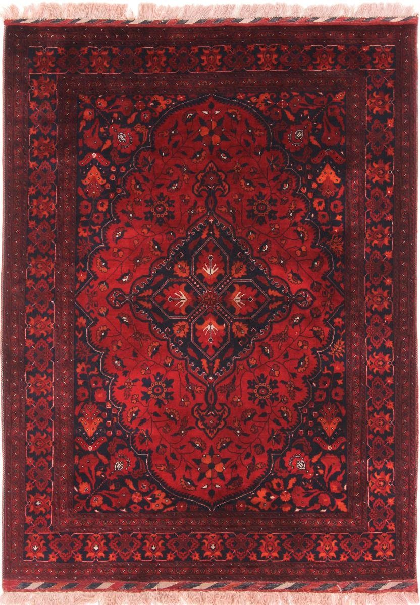 Orientteppich Khal Mohammadi 146x195 Handgeknüpfter Orientteppich, Nain Trading, rechteckig, Höhe: 6 mm