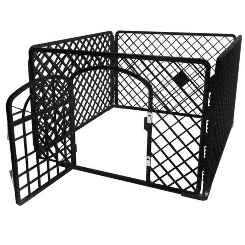 Purlov Laufstall Tierlaufstall Käfig Tiere (Spar-Set, günstig online kaufen
