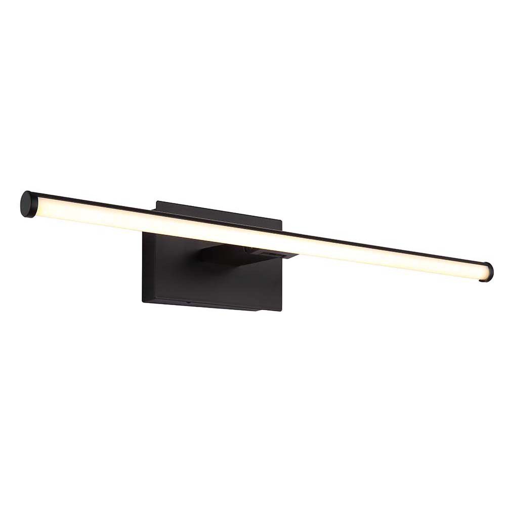 GLOBO LIGHTING LED Bilderleuchte, LED-Leuchtmittel fest verbaut, Warmweiß, Bilderlampe Wandleuchte Fernbedienung LED beweglich Akku USB schwarz