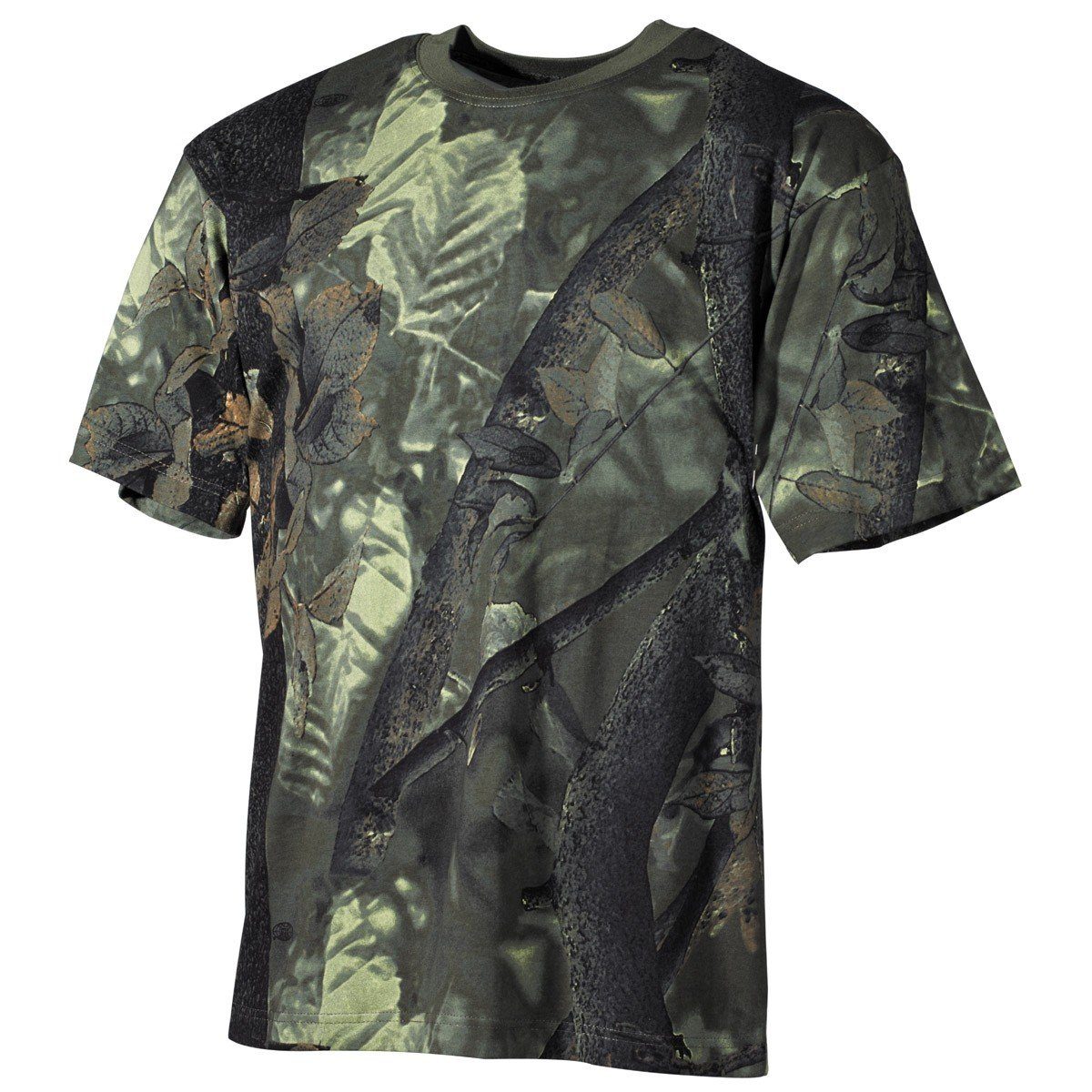 MFH T-Shirt Outdoor T-Shirt, halbarm, hunter- grün, 170 g/m² M