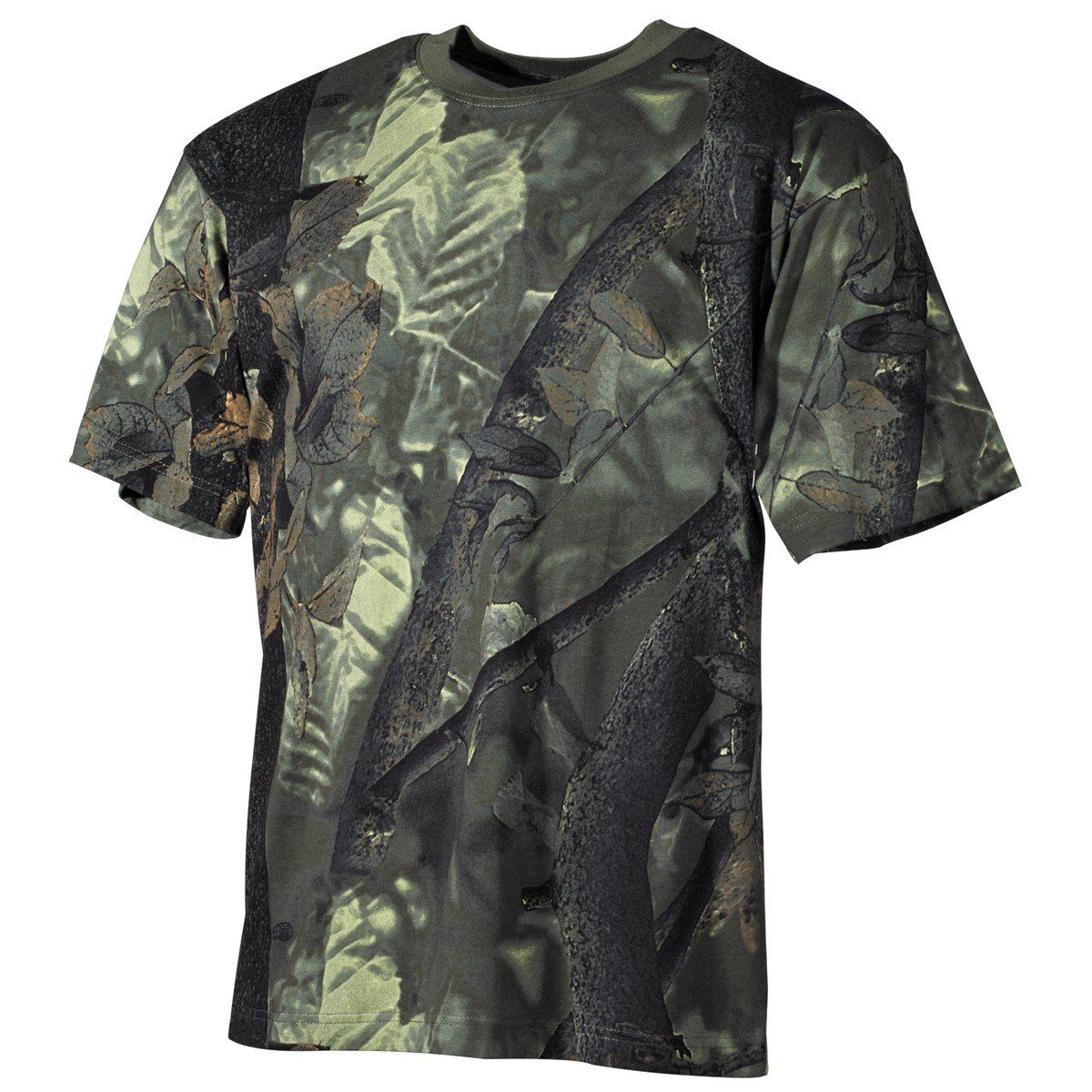 T-Shirt MFH US T-Shirt, halbarm, 170g/m², klassisches Army Shirt.
