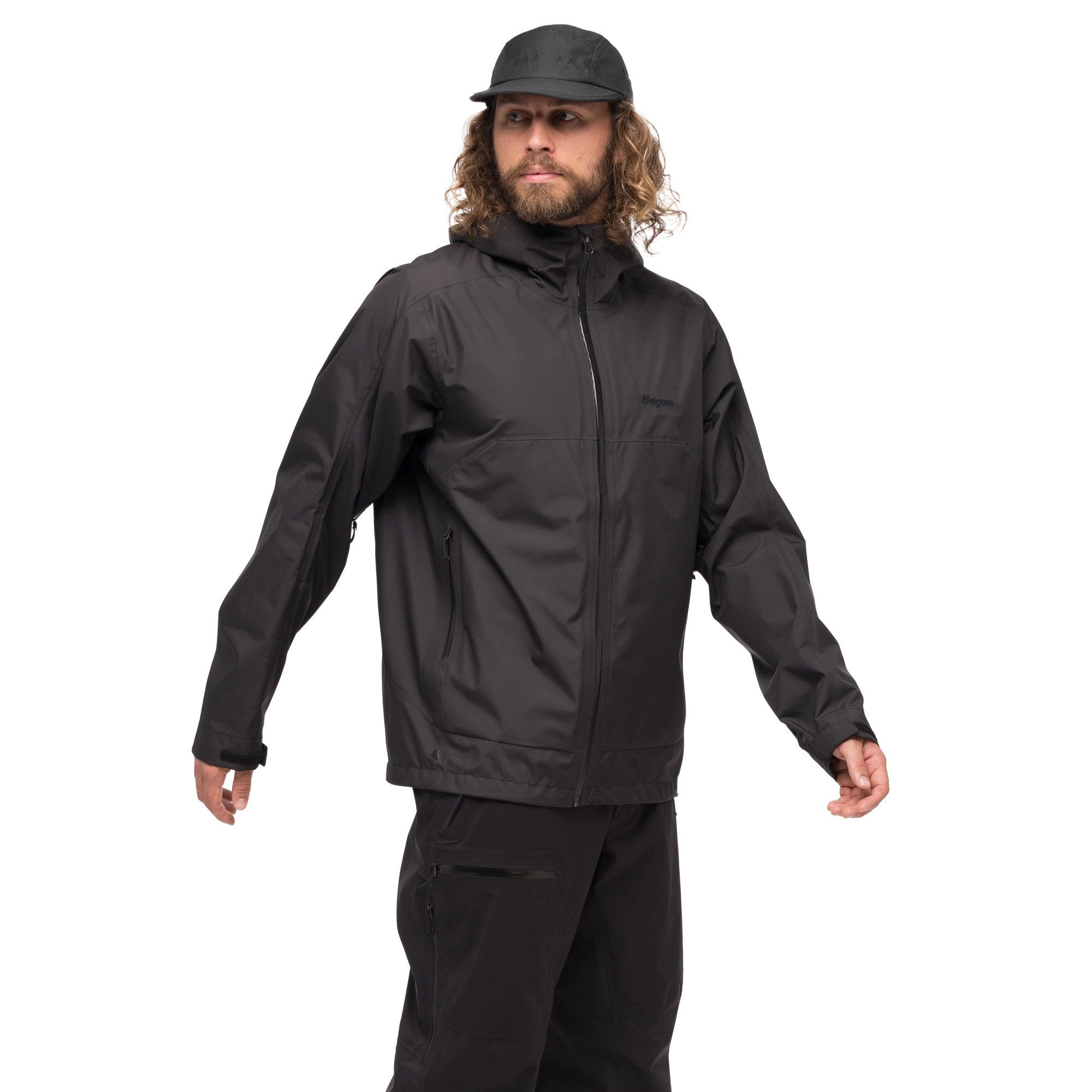Bergans Allwetterjacke Ganzjahresjacke Vaagaa Light 3L Shell (wind- und wasserdicht, leicht)