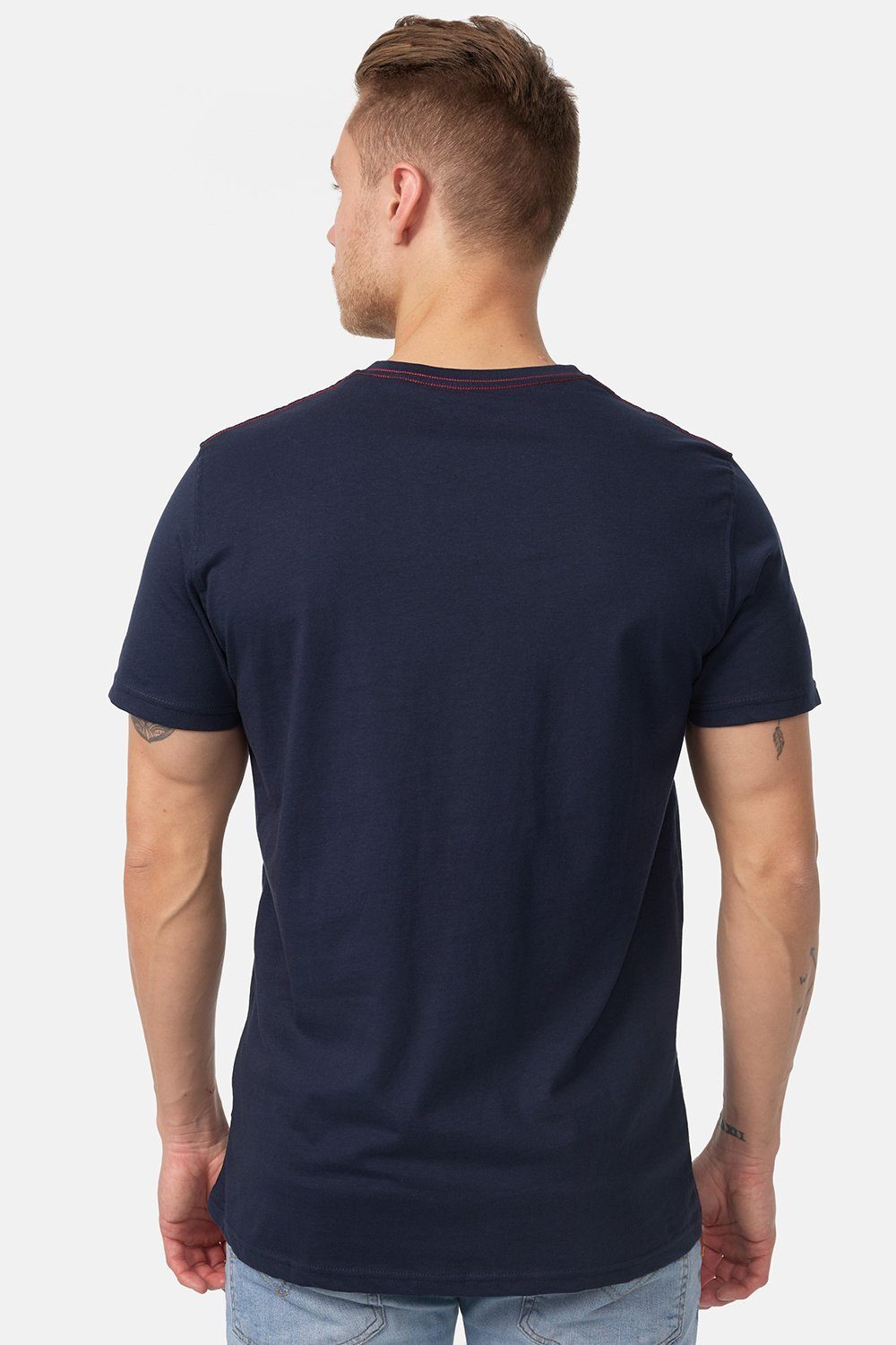 TWO TONE Lonsdale Navy T-Shirt