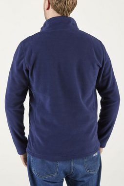 Northern Country Troyer (Stehkragen schütz vor Wind und Wetter, pflegeleichte Qualität) aus weichem Fleece mit Kinnschutz, angenehm wärmend, Anti-Pilling