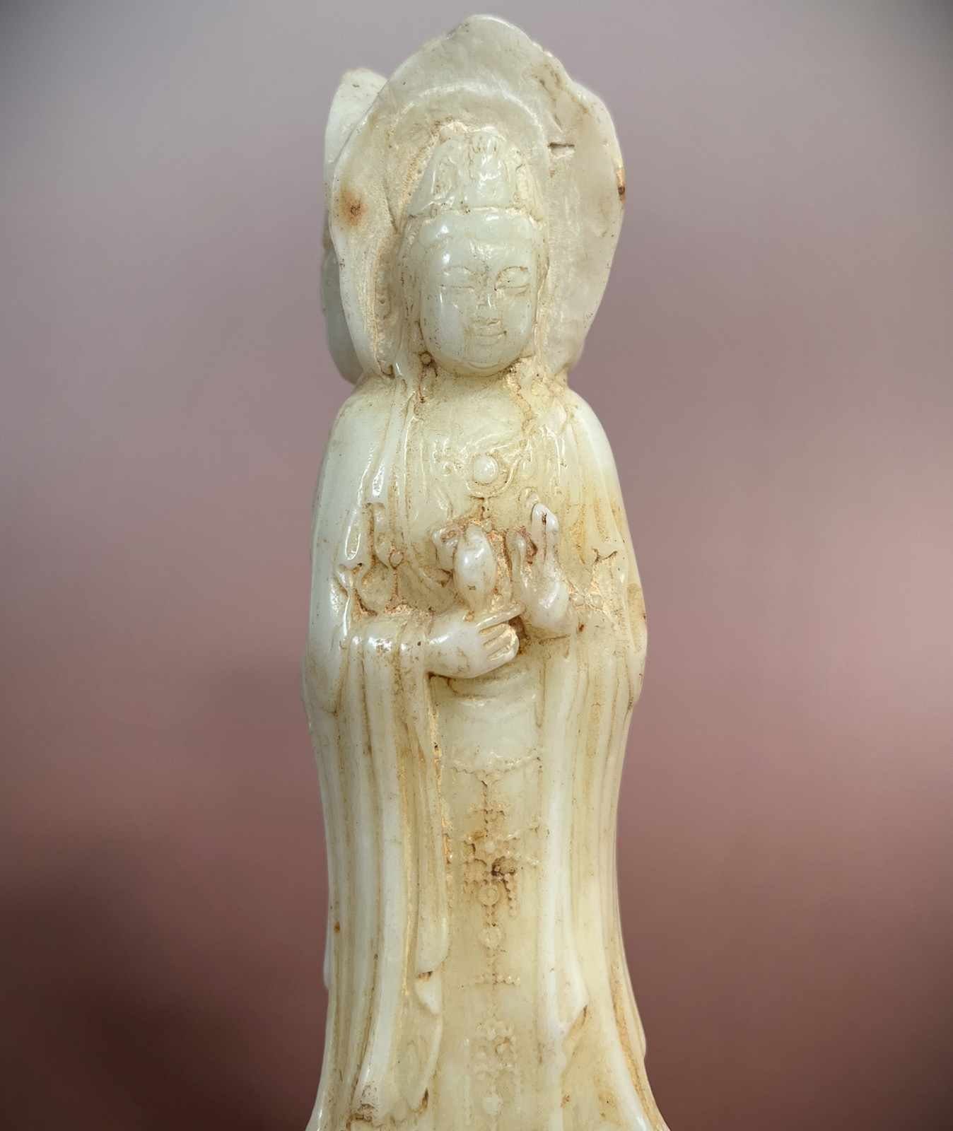 Nanshan Buddha China LifeStyle Guanyin Buddhafigur Asien Jade Figur