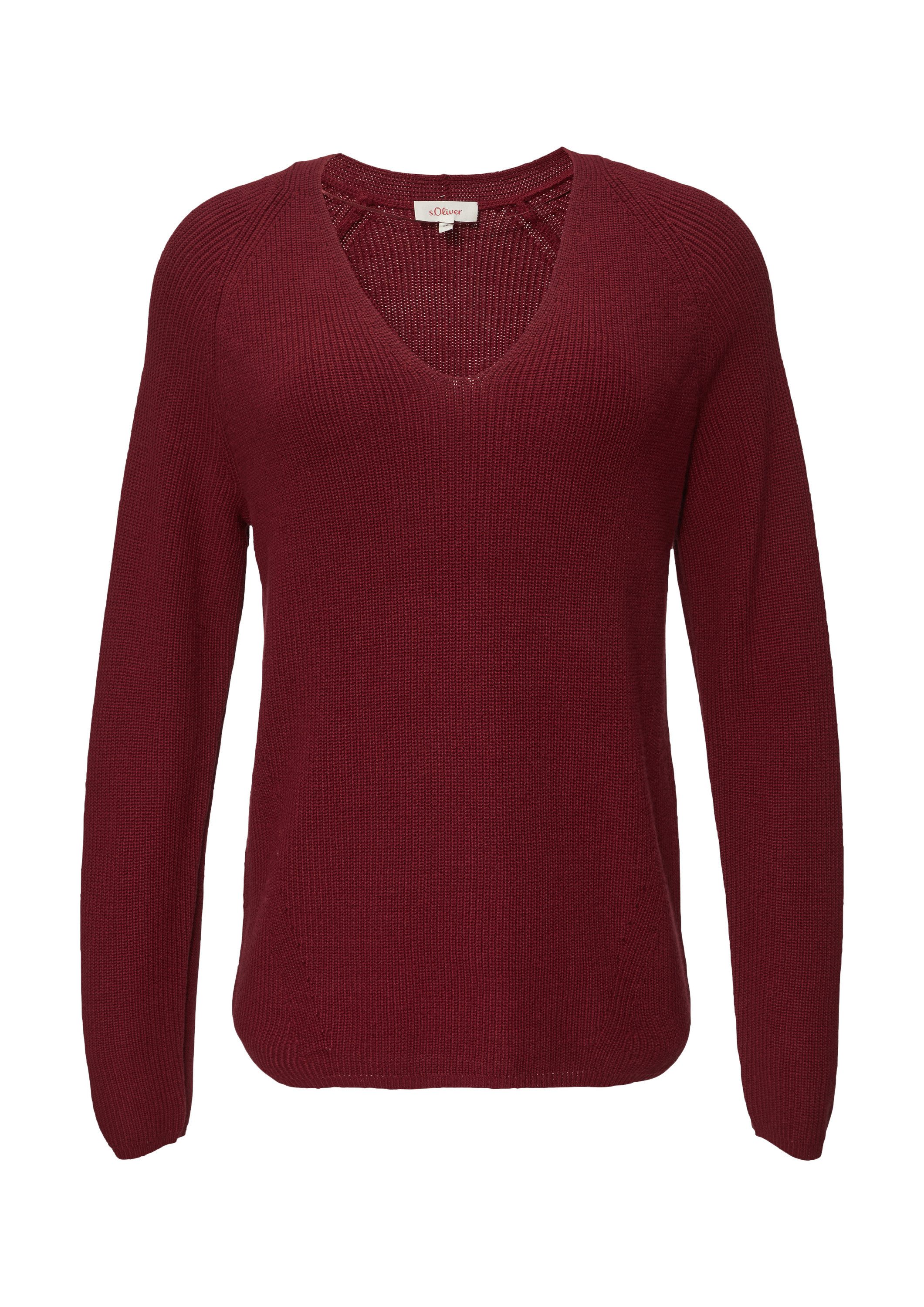 s.Oliver Longpullover Strickpullover (1-tlg) günstig online kaufen